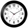 EUROTIME 80514-05 Quartz nástěnné hodiny 30.5 cm , černá