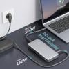 Digitus USB-C® dokovací stanice DA-70917 vč. funkce nabíjení, integrovaná čtečka karet, Podporuje rozlišení 8K při frekvenci 30 Hz (1x) / 4K při 30 Hz (2x)