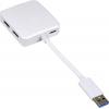 Raspberry Pi® SC1636 USB Hub 4 porty USB-A USB 3.0 5 GBit/s bílá SC1636