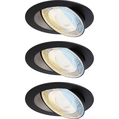 Paulmann 92258 Aumus LED vestavné svítidlo, LED, 5 W, černá