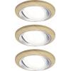 Paulmann 92239 Lanati LED vestavné svítidlo, LED, 6 W, Hliník (soustružený)