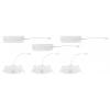 Paulmann 92254 Aumus LED vestavné svítidlo, LED, 5 W, bílá