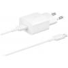 Samsung EP-T1510XWEGEU-B USB nabíječka, Rychlonabíječka, 1x USB-C®, 15 W, bílá