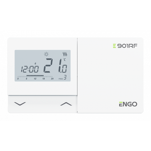 ENGO E901-RF Programovatelný bezdrátový termostat