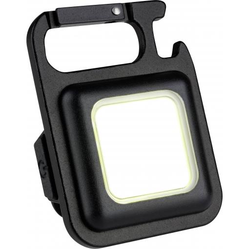 TFA Dostmann 43.2040.01 COB Mini Arbeitsleuchte LED pracovní svítidlo, campingové osvětlení, světlo na klíče , mini kapesní svítilna 350 lm, 180 lm, 40 lm