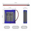 Ansmann 1S3P Akupack 3 x 18650 s kabelem Li-Ion 3.6 V 10050 mAh