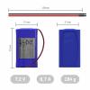Ansmann 2S2P Akupack 4 x 18650 s kabelem Li-Ion 7.2 V 6700 mAh