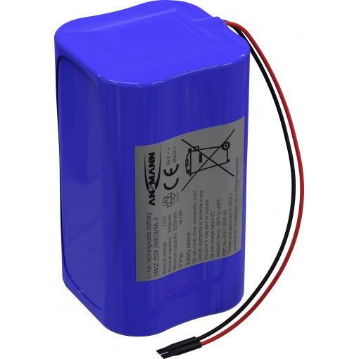 Ansmann 2S2P Akupack 4 x 18650 s kabelem Li-Ion 7.2 V 6700 mAh