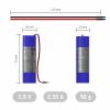 Ansmann speciální akumulátor 18650 s kabelem Li-Ion 3.6 V 2550 mAh 1 ks