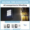 m-e modern-electronics 41413 bezdrátový zvonek vysílač osvětlený, se jmenovkou