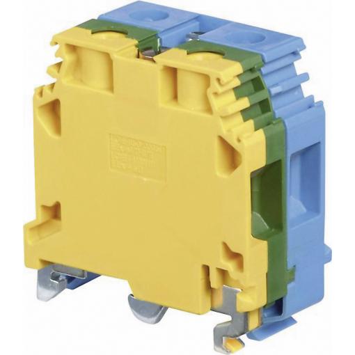 Blok hlavních svorek ABB 1SNA 165 680 R0300, 24 mm, šroubovací, osazení: Terre, N, zelená, žlutá, modrá, 1 ks