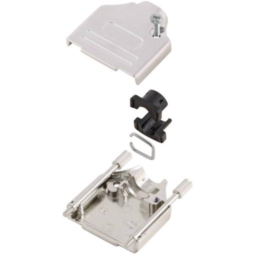 MH Connectors MHDTZK9-K 6560-0805-01 D-SUB pouzdro Pólů: 9 kov 180 ° stříbrná 1 ks