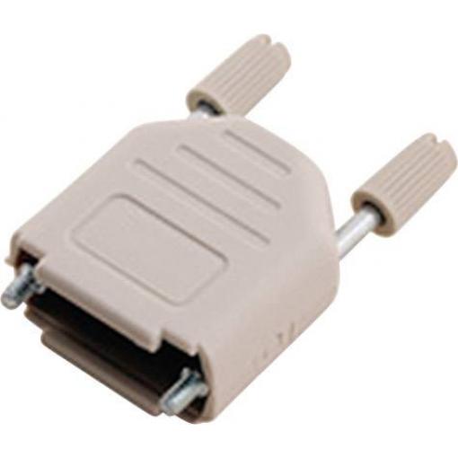MH Connectors MHDPPK9-LG-K 6353-0101-01 D-SUB pouzdro Pólů: 9 plast 180 ° světle šedá 1 ks