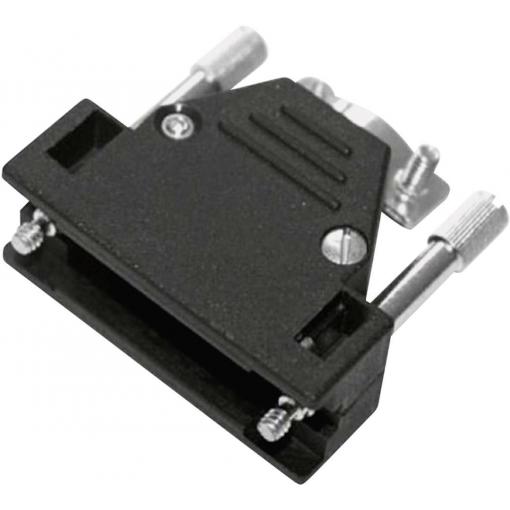 MH Connectors 2801-0102-01 2801-0102-01 D-SUB pouzdro Pólů: 9 plast 180 ° černá 1 ks