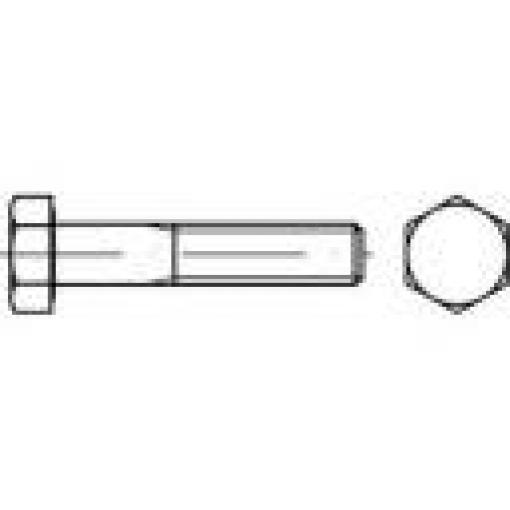 TOOLCRAFT TO-9986982 šestihranný šroub M27 90 mm vnější šestihran DIN 931 nerezová ocel A4 5 ks