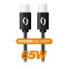 AL.kabel  USB-C/USB-C 0,5m černý 3A 65W
