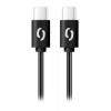 AL.kabel  USB-C/USB-C 0,5m černý 3A 65W