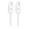 AL.kabel  USB-C/USB-C 0,5m bílý 3A 65W