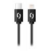 AL.kabel  USB C-Lighting 0,5m 3A černý 30W