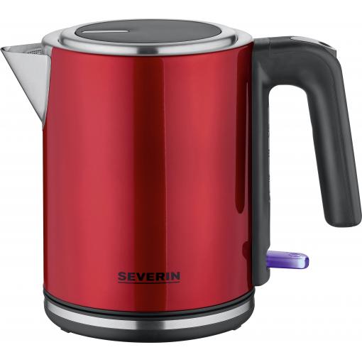 Severin 3427 rychlovarná konvice, indikátor, ochrana proti přehřátí, červená, 3427
