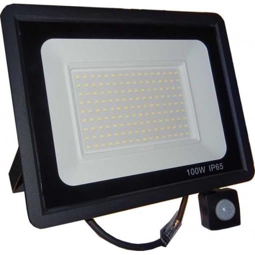 Reflektor LED 100 W s PIR čidlem GR1047, IP65