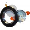 Podhledové světlo černé, LED 6W teplá bílá, 230V/6W