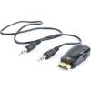 Adaptér HDMI na VGA + audio h_d334e, 1080p