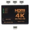 HDMI přepínač 3× iFSWR-302, 4K, s IR přijímačem