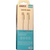 Kabel USB-C / Lightning, 1,5 m, bílý, 2,4 A