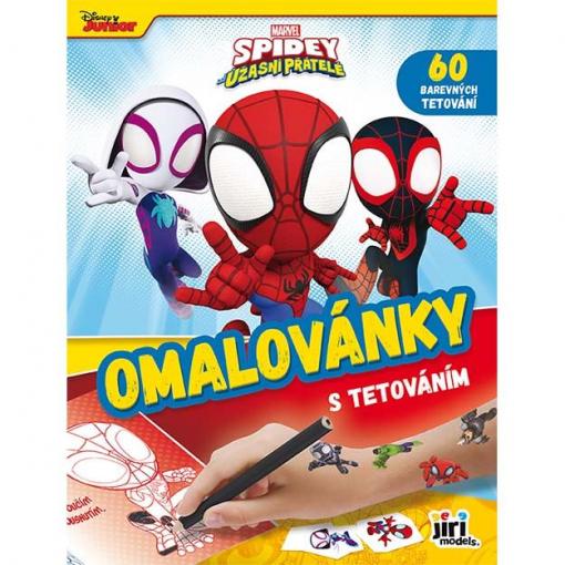 Omalovánky s tetováním Spidey, 24 stran