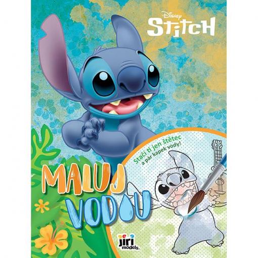 Maluj vodou A4 Lilo & Stitch, 23 obrázků