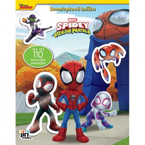 Samolepková knížka Spidey, 16 stran + 8 stran samolepek