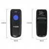 AZQR02 - mini bezdrátový Bluetooth 1D/2D skener čárových kódů s nabíjecí základnou - AZQR02 - mini Bluetooth bezdrátový 1D/2D skener čárových kódů s nabíjecí základnou