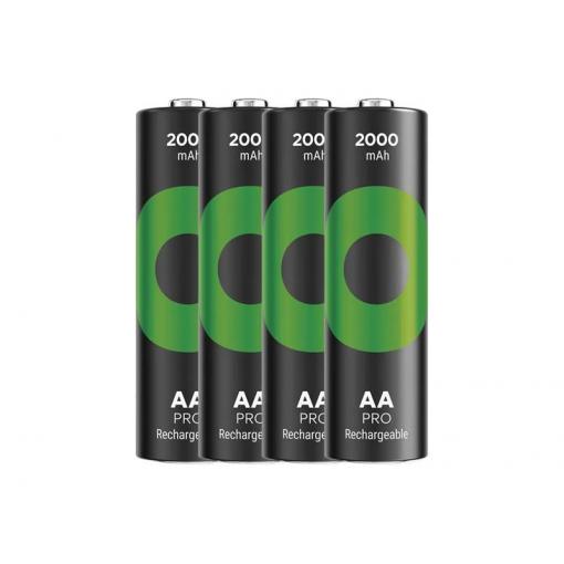 Baterie AA (R6) nabíjecí 1,2V/2000mAh GP Recyko Pro Professional 4ks