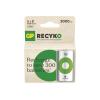 Baterie D (R20) nabíjecí 1,2V/3000mAh GP Recyko 2ks