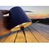 m-e modern-electronics LUNA-80 W 41434 akumulátorová stolní lampa LED pevně vestavěné LED 3 W bílá