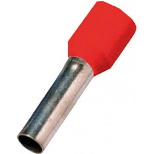 Intercable 180746 dutinka 10 mm² částečná izolace červená 1 ks
