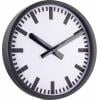 EUROTIME 59540-05 DCF rádiové hodiny 35 cm x 35 mm x 50 mm , černá (matná)
