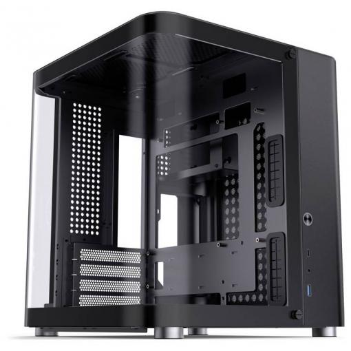 Jonsbo TK-1 2.0 Tempered Glass micro tower PC skříň černá