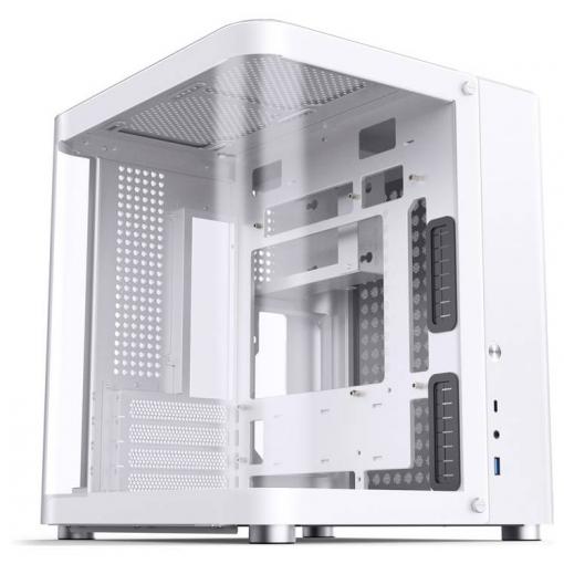 Jonsbo TK-1 2.0 Tempered Glass micro tower PC skříň bílá
