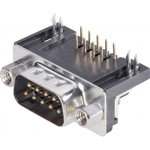 BKL Electronic 10120039 D-SUB kolíková lišta 90 ° Pólů: 25 do DPS, úhlová 1 ks