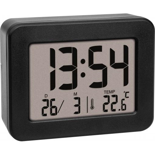 TFA Dostmann 60.2044.01 Quartz budík černá časů buzení 1