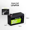 Green Cell CUBE LiFePO4 speciální akumulátor Li-Fe-Pol blok plochá zástrčka Li-Ion 12.8 V 7 Ah 1 ks