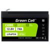 Green Cell CUBE LiFePO4 speciální akumulátor Li-Fe-Pol blok plochá zástrčka Li-Ion 12.8 V 7 Ah 1 ks