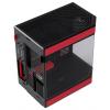 HYTE Y60 Tempered Glass midi tower PC skříň černočervená