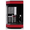 HYTE Y60 Tempered Glass midi tower PC skříň černočervená