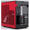 HYTE Y60 Tempered Glass midi tower PC skříň černočervená