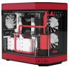 HYTE Y60 Tempered Glass midi tower PC skříň černočervená