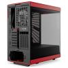 HYTE Y40 Tempered Glass midi tower PC skříň černočervená