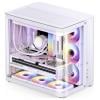 Jonsbo TK-2 2.0 Tempered Glass midi tower PC skříň bílá